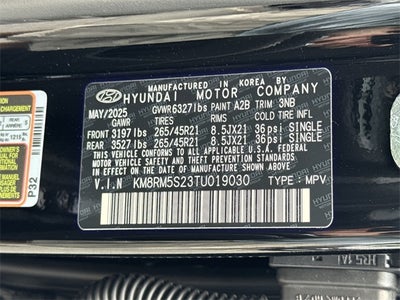 2026 Hyundai PALISADE Calligraphy FWD