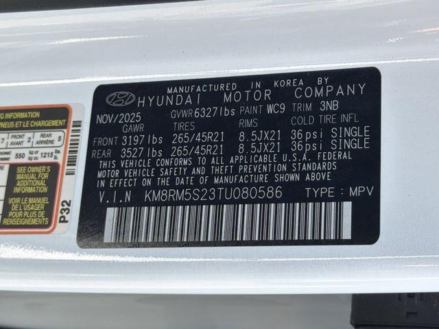 2026 Hyundai PALISADE Calligraphy FWD