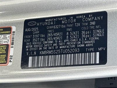 2026 Hyundai PALISADE Calligraphy FWD