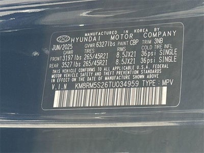 2026 Hyundai PALISADE Calligraphy FWD