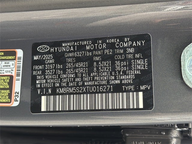 2026 Hyundai PALISADE Calligraphy FWD
