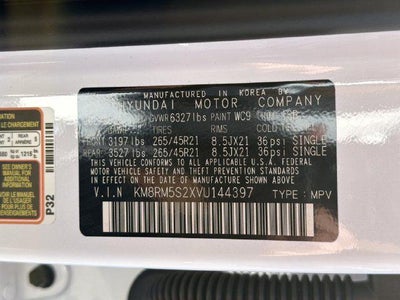 2027 Hyundai PALISADE Calligraphy FWD