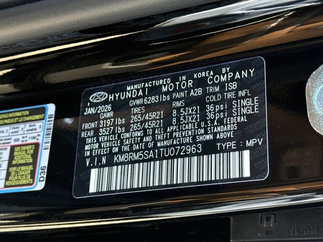 2026 Hyundai PALISADE HYBRID Calligraphy