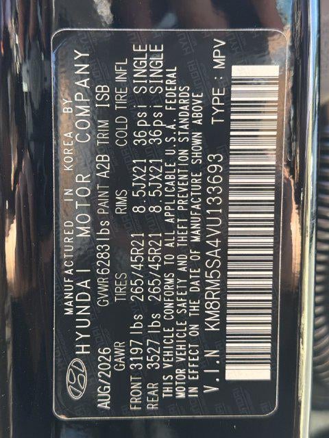 2027 Hyundai PALISADE HYBRID Calligraphy
