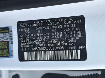 2027 Hyundai PALISADE HYBRID Calligraphy