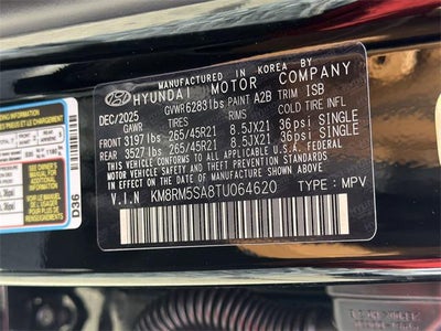 2026 Hyundai PALISADE HYBRID Calligraphy