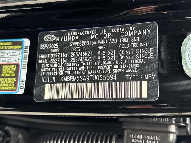 2026 Hyundai PALISADE HYBRID Calligraphy