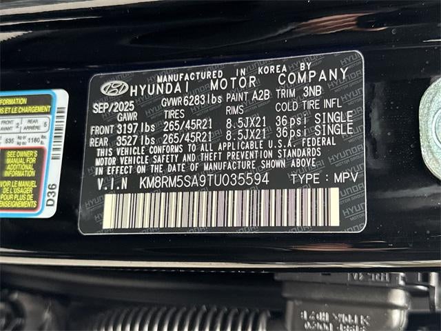 2026 Hyundai PALISADE HYBRID Calligraphy