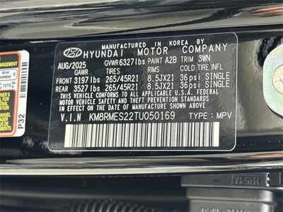 2026 Hyundai PALISADE Calligraphy AWD