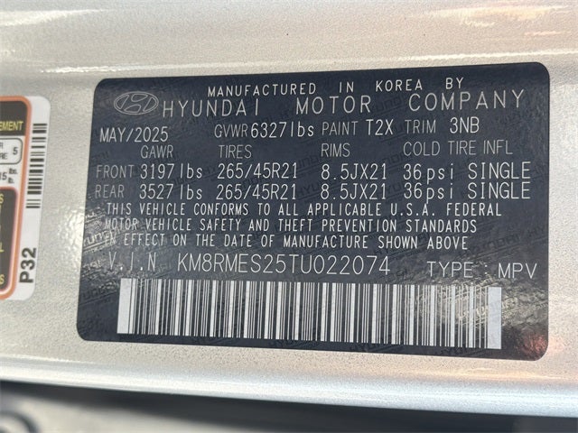 2026 Hyundai PALISADE Calligraphy AWD