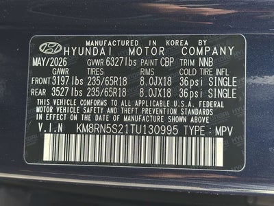 2026 Hyundai PALISADE SEL Premium FWD