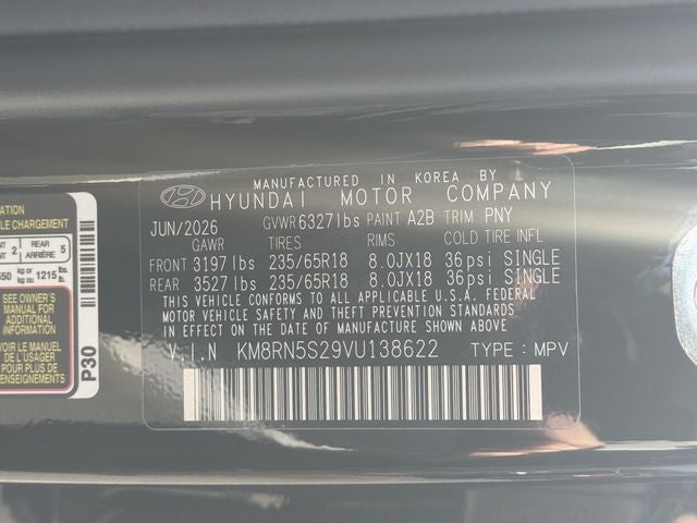 2027 Hyundai PALISADE SEL Premium FWD