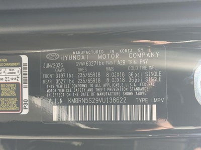 2027 Hyundai PALISADE SEL Premium FWD
