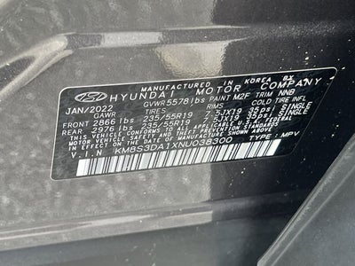 2022 Hyundai SANTA FE HYBRID SEL Premium