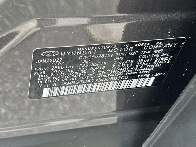 2022 Hyundai SANTA FE HYBRID SEL Premium