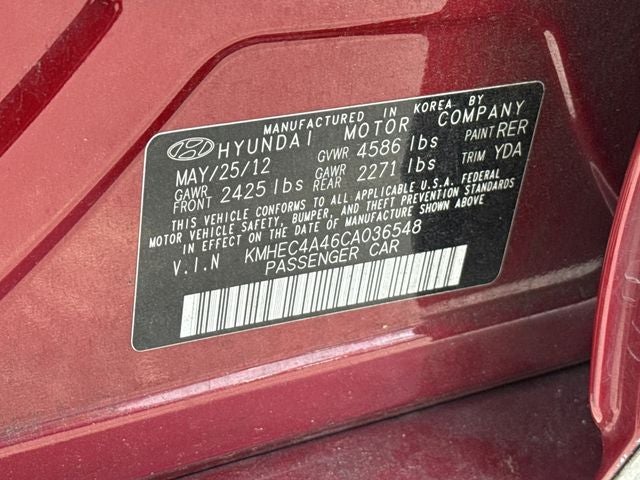 2012 Hyundai SONATA HYBRID Base