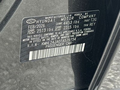 2026 Hyundai SONATA SE