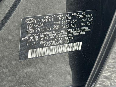 2026 Hyundai SONATA SE
