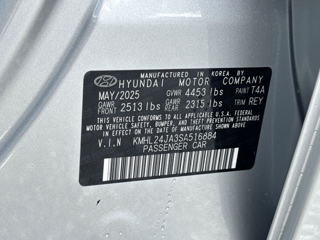 2025 Hyundai SONATA SE