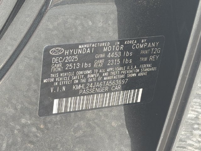 2026 Hyundai SONATA SE