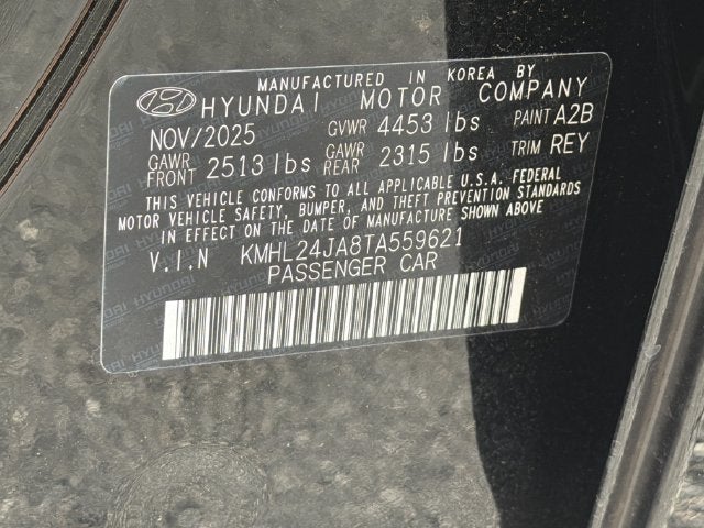 2026 Hyundai SONATA SE