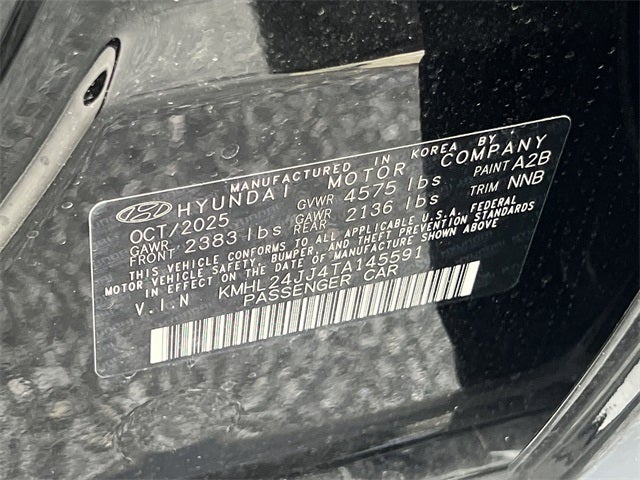 2026 Hyundai SONATA HYBRID Blue