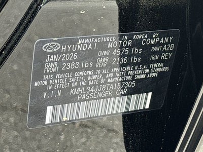 2026 Hyundai SONATA HYBRID SEL