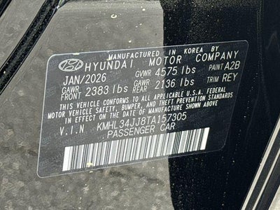 2026 Hyundai SONATA HYBRID SEL