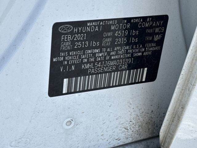 2021 Hyundai SONATA HYBRID Limited