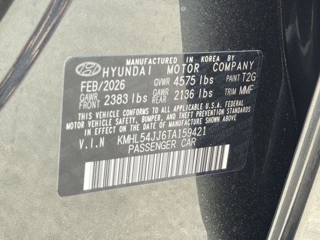 2026 Hyundai SONATA HYBRID Limited