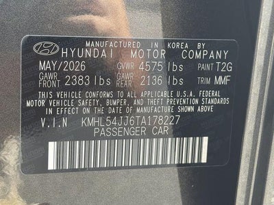 2026 Hyundai SONATA HYBRID Limited