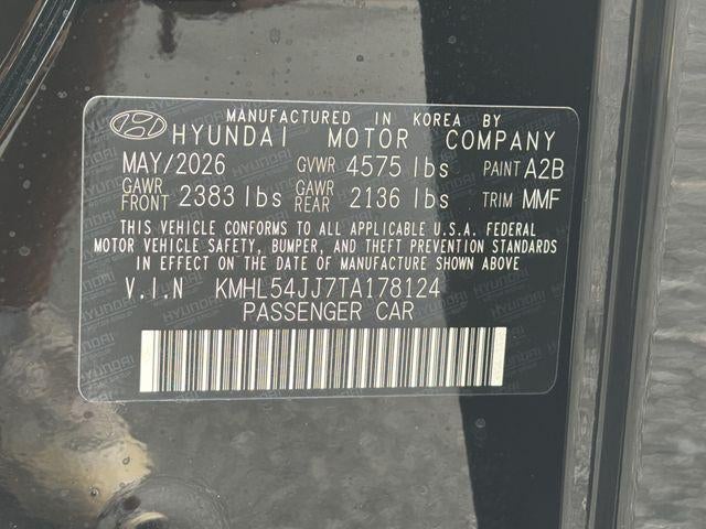 2026 Hyundai SONATA HYBRID Limited