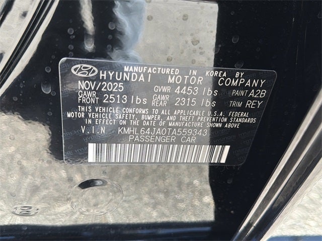 2026 Hyundai SONATA SEL Sport