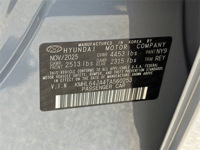 2026 Hyundai SONATA SEL Sport