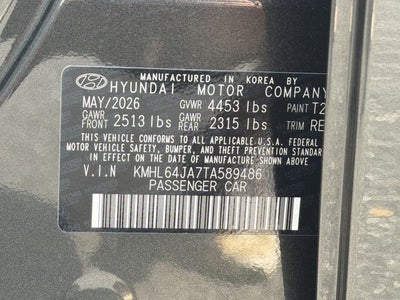 2026 Hyundai SONATA SEL Sport