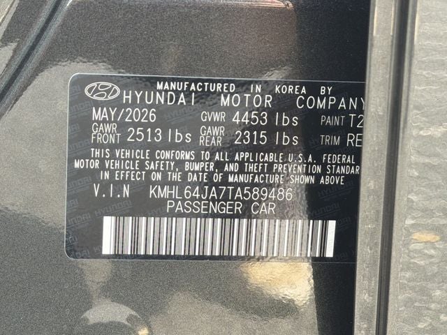 2026 Hyundai SONATA SEL Sport
