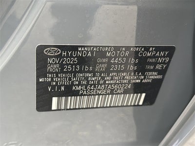 2026 Hyundai SONATA SEL Sport
