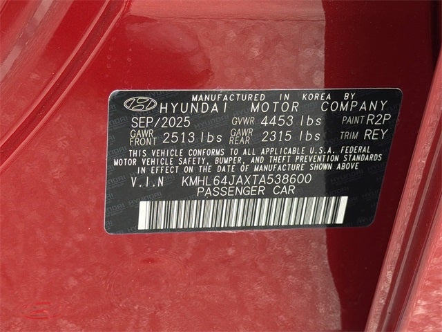 2026 Hyundai SONATA SEL Sport