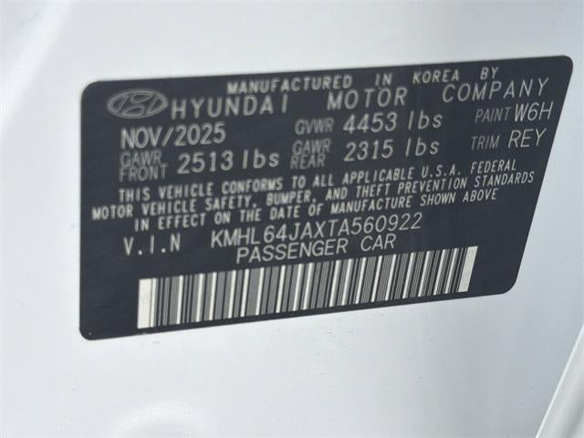 2026 Hyundai SONATA SEL Sport