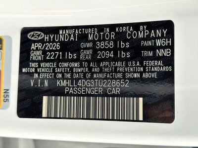 2026 Hyundai ELANTRA SE