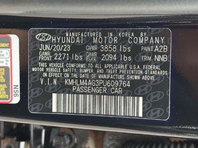 2023 Hyundai ELANTRA SEL