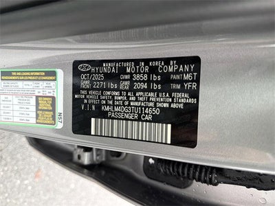 2026 Hyundai ELANTRA SEL Sport