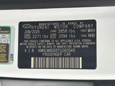 2026 Hyundai ELANTRA SEL Sport
