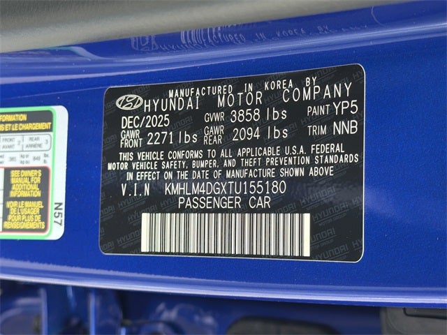 2026 Hyundai ELANTRA SEL Sport