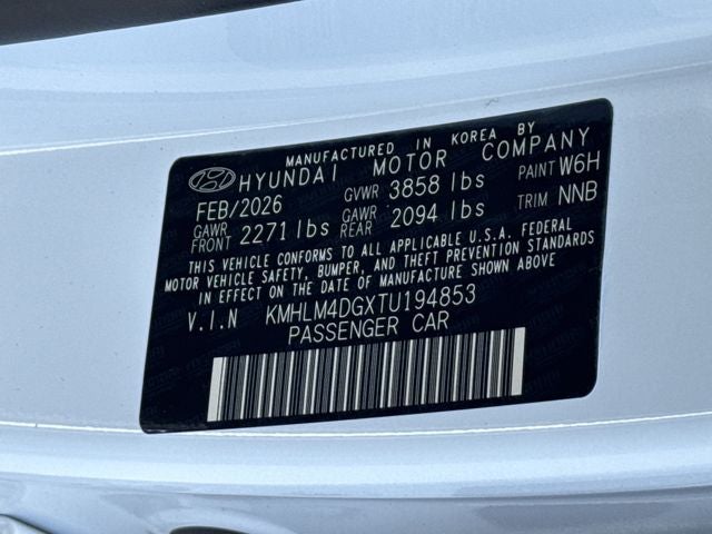 2026 Hyundai ELANTRA SEL Sport