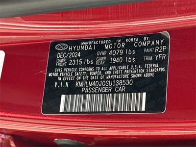 2025 Hyundai ELANTRA HYBRID Blue