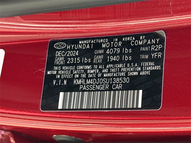 2025 Hyundai ELANTRA HYBRID Blue