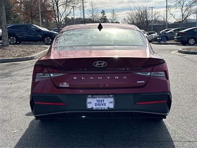 2025 Hyundai ELANTRA HYBRID Blue