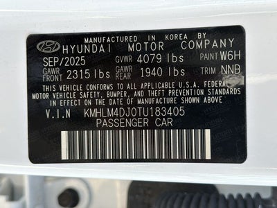 2026 Hyundai ELANTRA HYBRID Blue