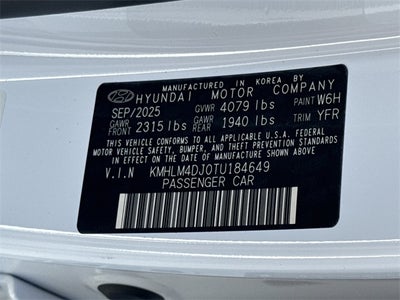 2026 Hyundai ELANTRA HYBRID Blue